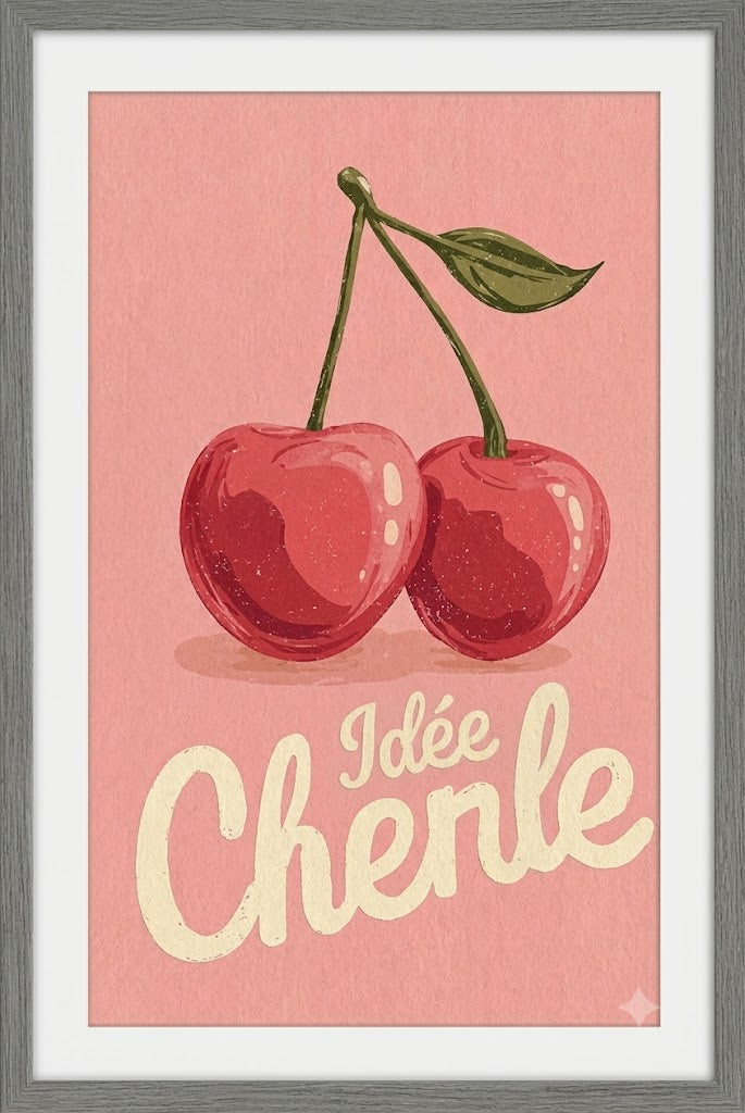 Set 4 Affiches Rétro Cuisine – La Dolce Vita