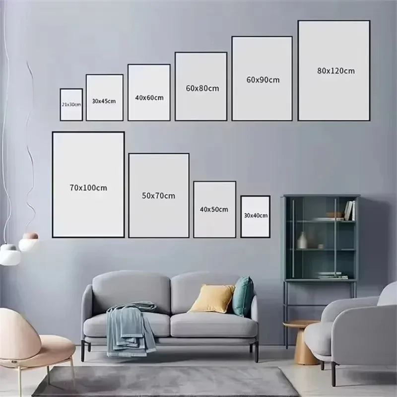 Tableau Minimaliste Olivier – Art Végétal sur Toile
