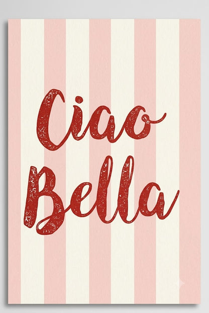 Set 4 Affiches Rétro Cuisine – La Dolce Vita