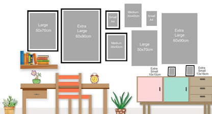 Affiche Botanique Herbes & Fleurs Nordiques – Déco Murale Cuisine & Salon