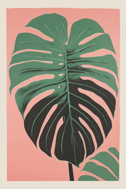 Affiche Florale Moderne – Nature Morte Botanique Style Boho | 30x42cm