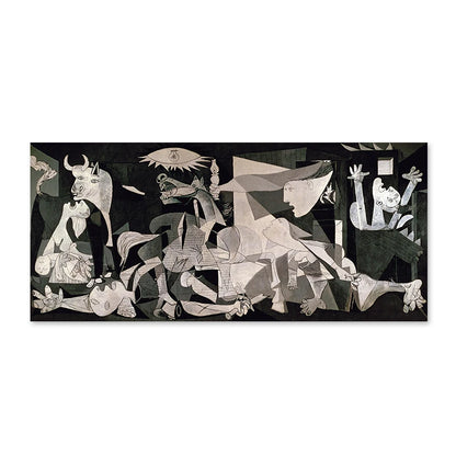 Affiche sur toile Guernica de Picasso – Art abstrait pour salon et décoration murale
