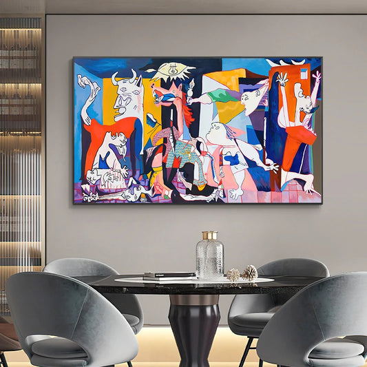 Affiche sur toile Guernica de Picasso – Art abstrait pour salon et décoration murale