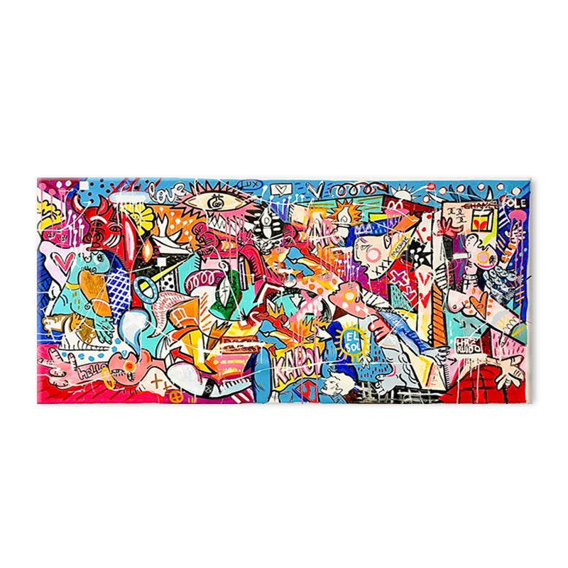 Affiche sur toile Guernica de Picasso – Art abstrait pour salon et décoration murale