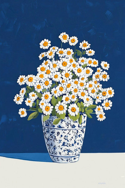 Affiche Florale Moderne – Nature Morte Botanique Style Boho | 30x42cm