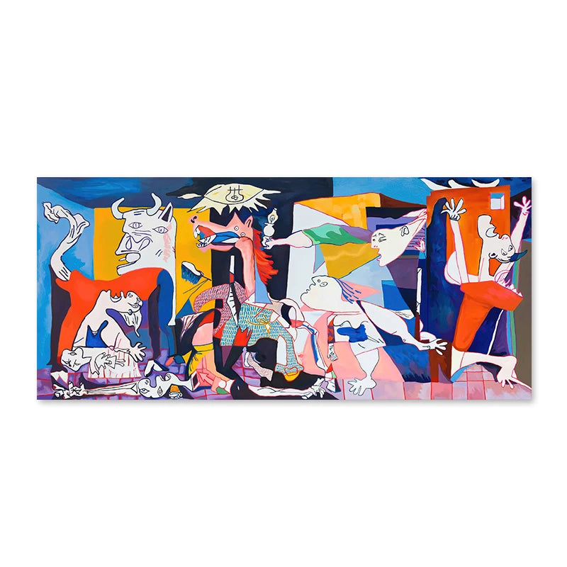 Affiche sur toile Guernica de Picasso – Art abstrait pour salon et décoration murale