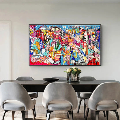 Affiche sur toile Guernica de Picasso – Art abstrait pour salon et décoration murale
