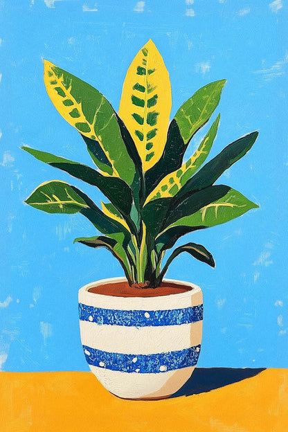 Affiche Florale Moderne – Nature Morte Botanique Style Boho | 30x42cm