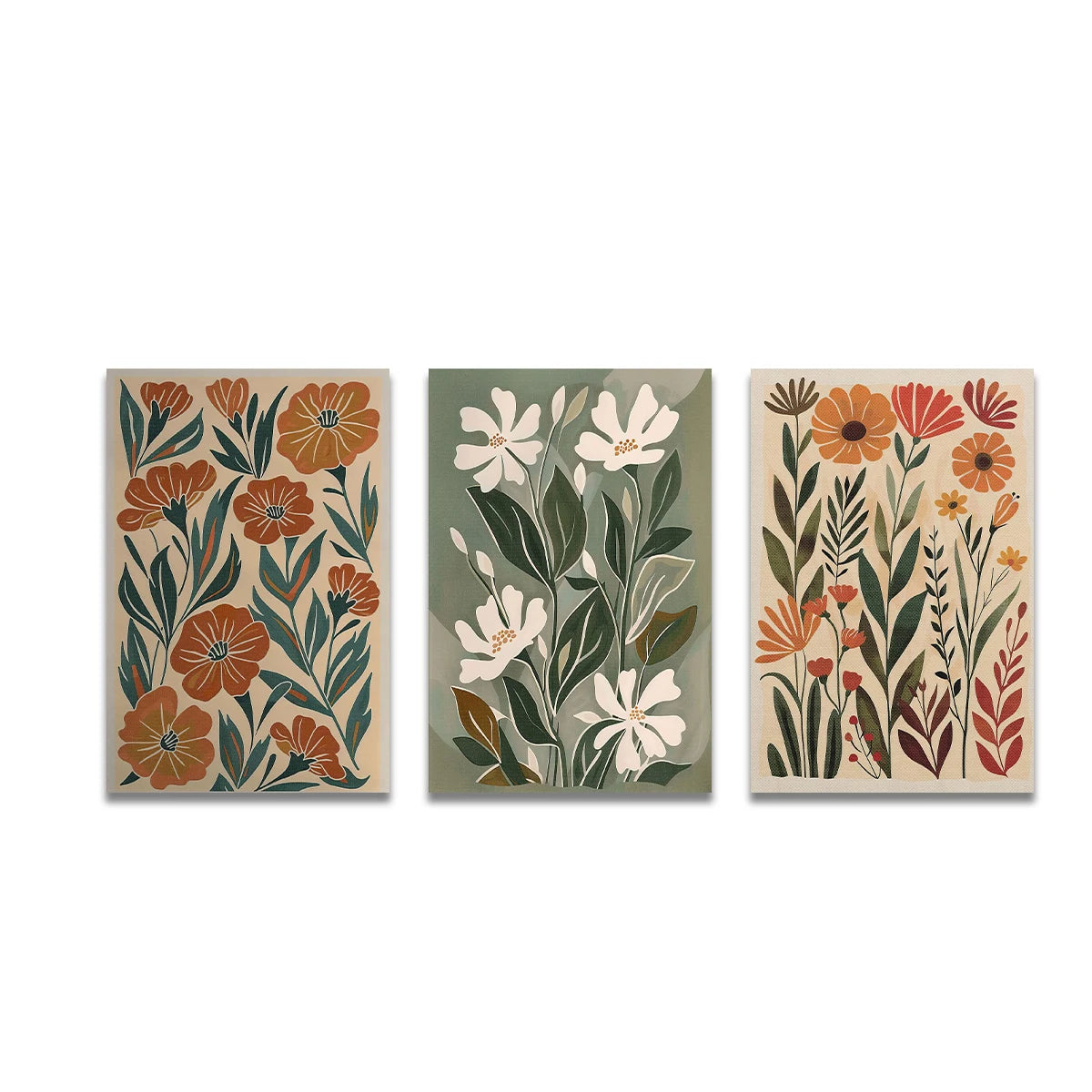 Tableau Fleurs Sauvages – Art Bohème pour Salon