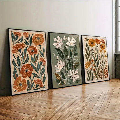 Tableau Fleurs Sauvages – Art Bohème pour Salon