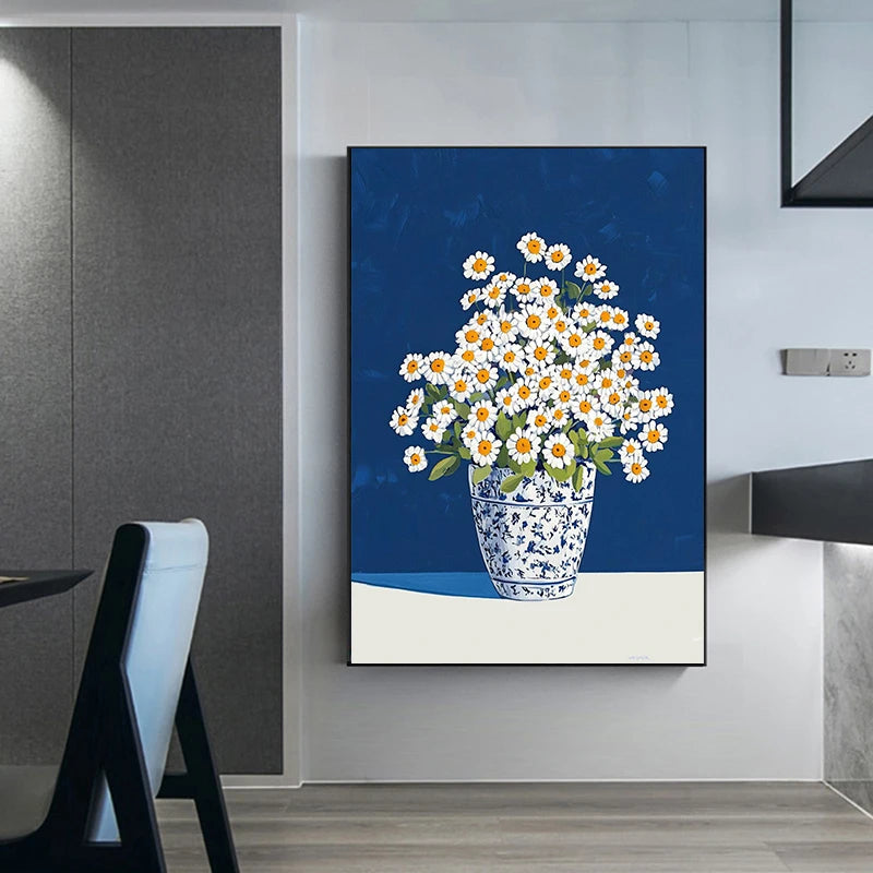 Affiche Florale Moderne – Nature Morte Botanique Style Boho | 30x42cm
