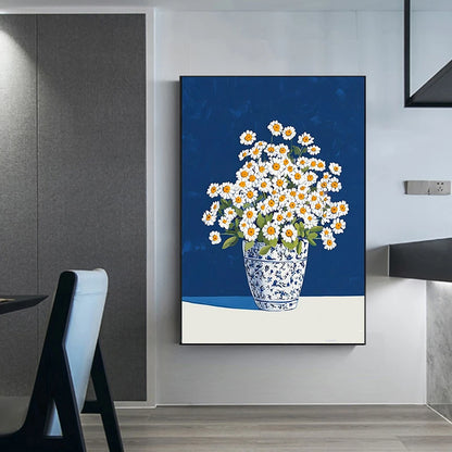 Affiche Florale Moderne – Nature Morte Botanique Style Boho | 30x42cm