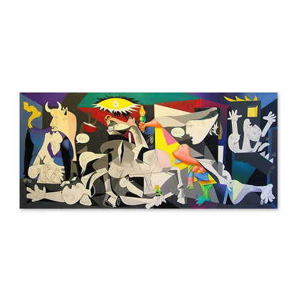 Affiche sur toile Guernica de Picasso – Art abstrait pour salon et décoration murale