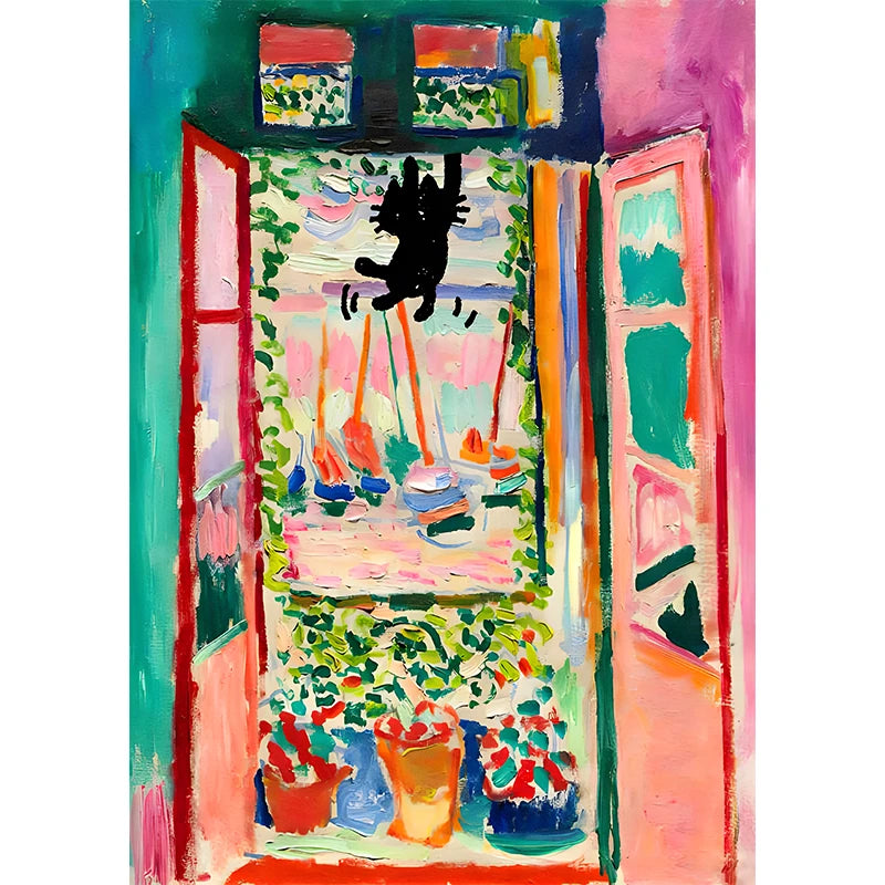 Tableau Humoristique – Chefs-d’Œuvre Revisités