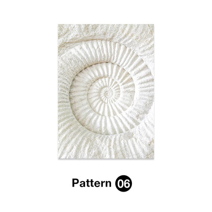 Tableau Toile Tropical – Plage, Océan & Coquillages | Décoration Murale Été Bord de Mer